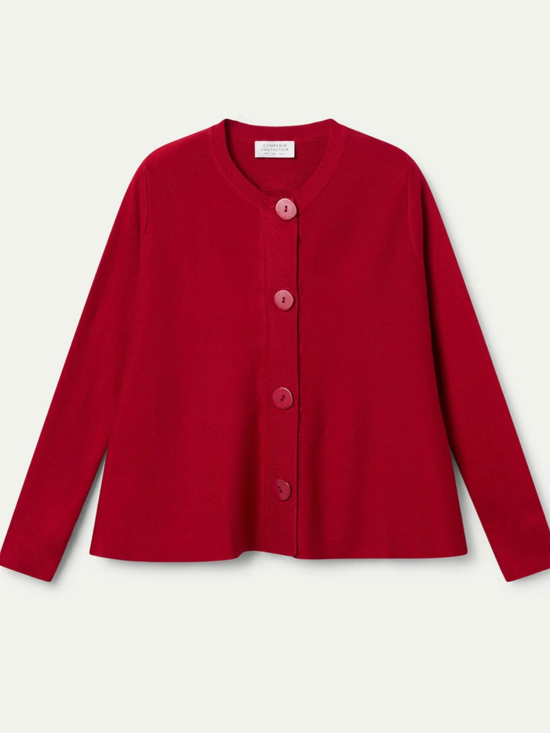 Compania Fantastica Red Cardigan