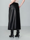 Nory Faux Leather Skirt