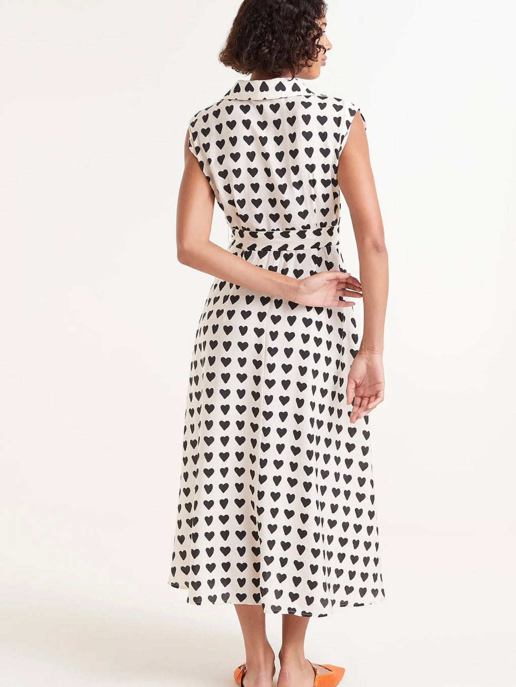 Compania Fantastica Heart Midi Dress