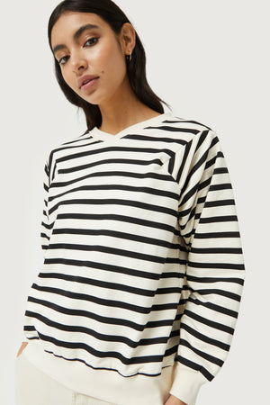 Striped Sweatshirt