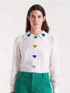 Compania Fantastica Heart Blouse