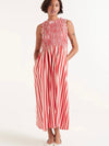 Compania Fantastica Red  Stripped Dress