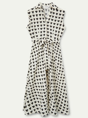 Compania Fantastica Heart Midi Dress