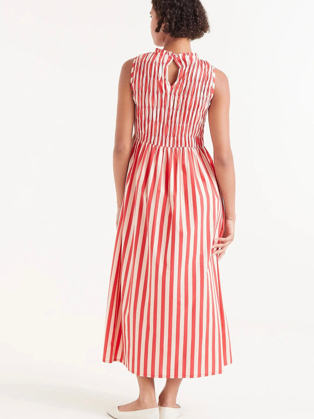 Compania Fantastica Red  Stripped Dress