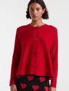 Compania Fantastica Red Cardigan