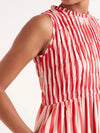Compania Fantastica Red  Stripped Dress