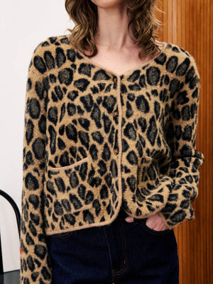 FRNCH Begonia Cardigan