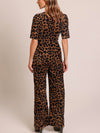 Traffic People Leopard Jumpsuit