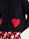 Compania Fantastica Heart Cardigan