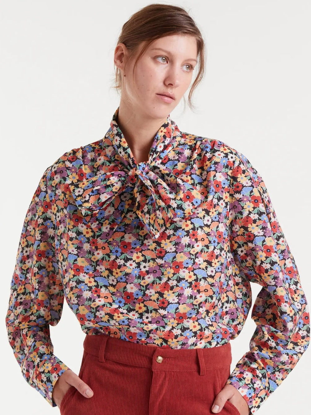 Compania Fantastica Floral Blouse