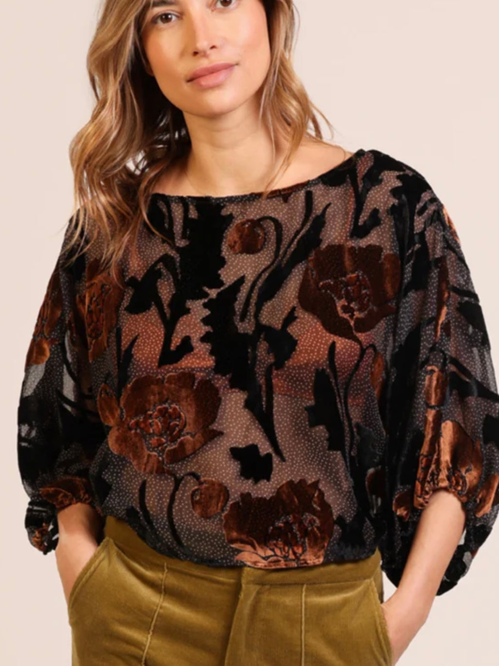 Traffic People Bloom Blouse