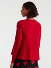Compania Fantastica Red Cardigan