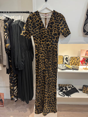 Traffic People Leopard Jumpsuit