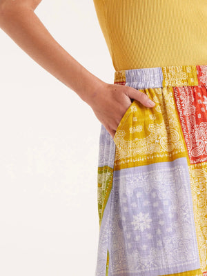 Compania Fantastica Paisley Skirt