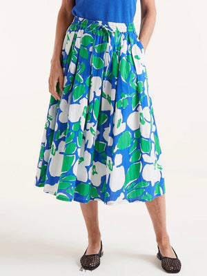 Compania Fantastica Floral Midi Skirt