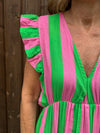 Striped Maxi Dress
