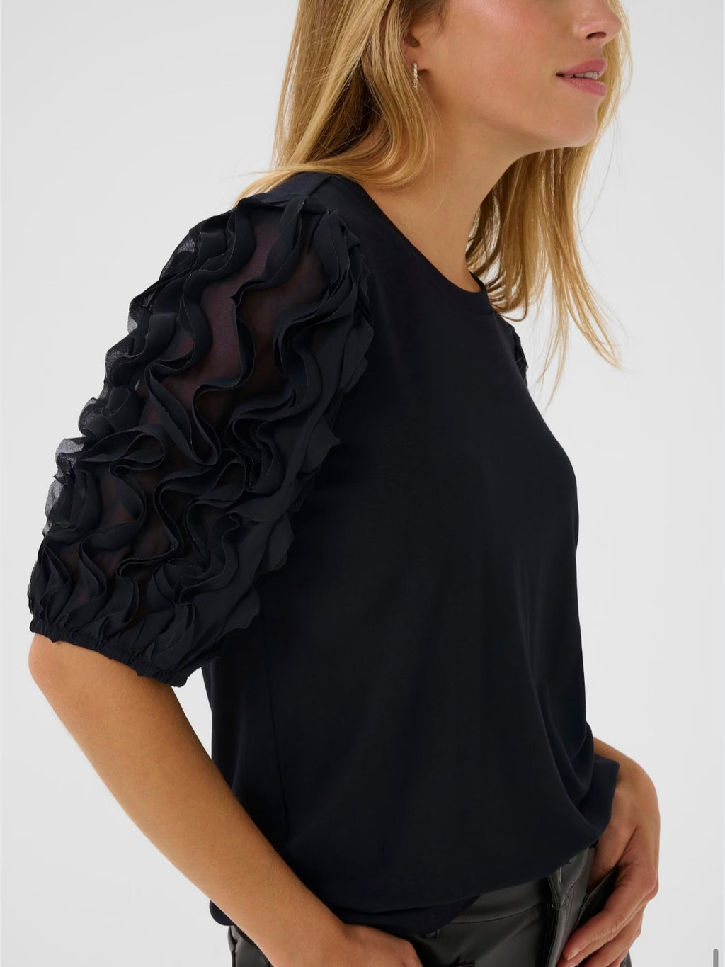 Kaffe Linda Frill Top