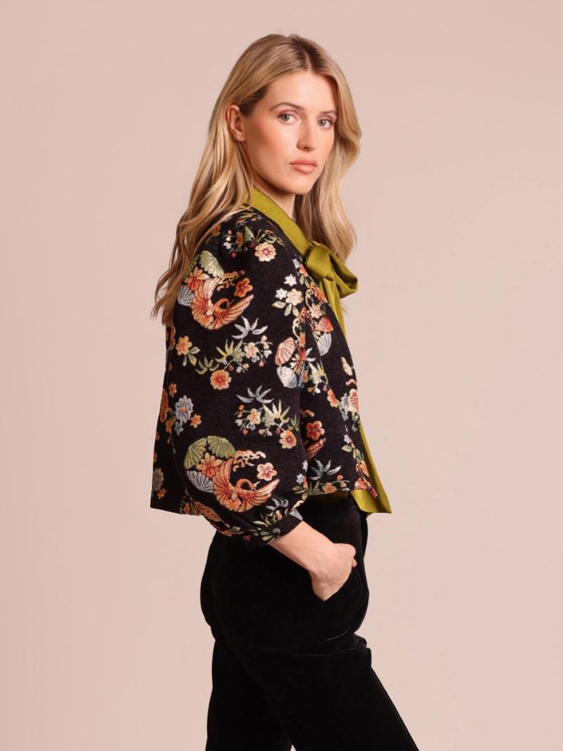 Traffic People Floral Paddle Jacket