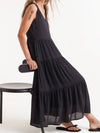 Compania Fantastica Black Midi Dress