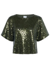 Kaffe Miranda Sequin Top