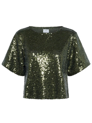 Kaffe Miranda Sequin Top