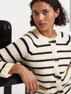 Compania Fantastica Striped Cardigan