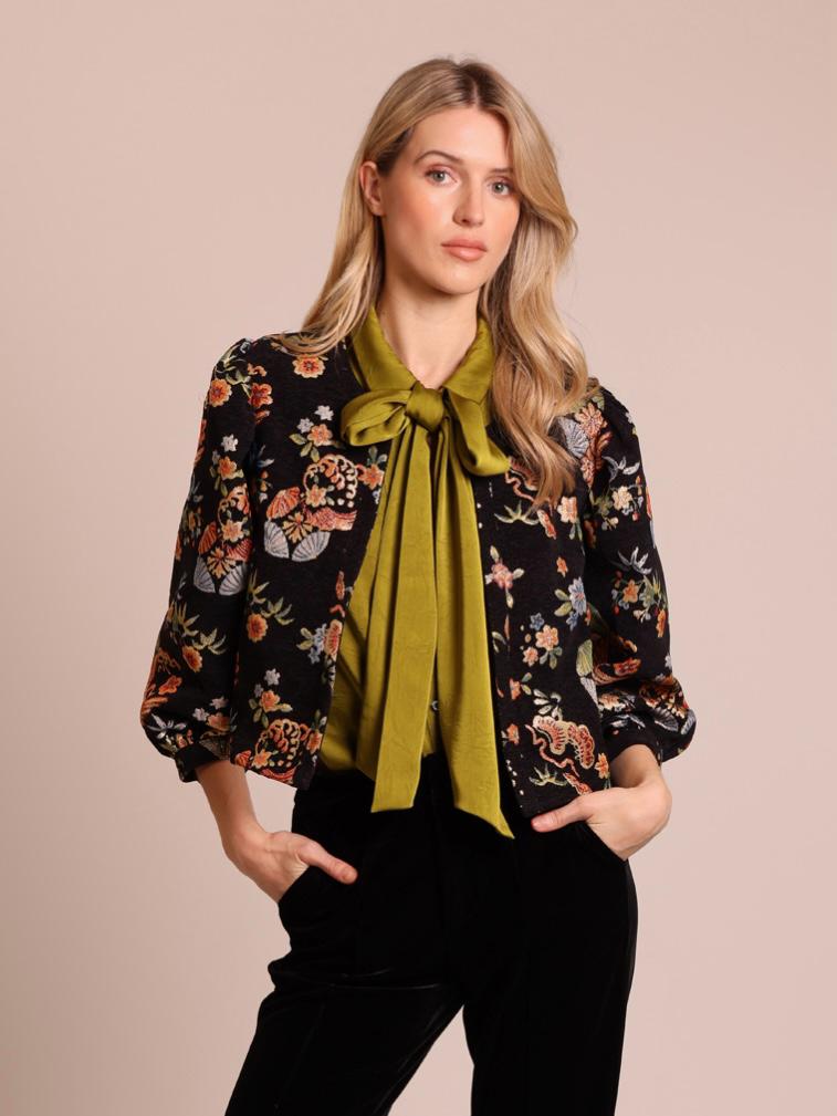 Traffic People Floral Paddle Jacket