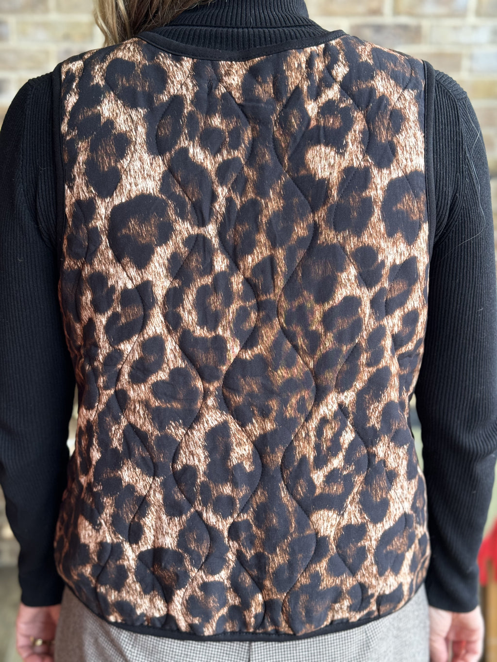 Leopard Gilet