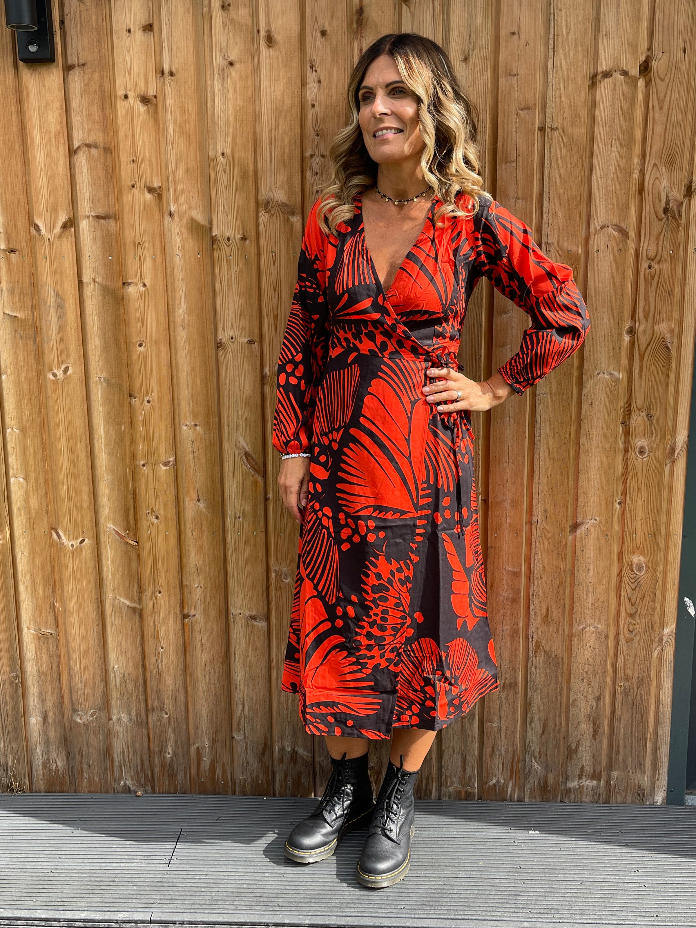 Bella Wrap Dress Rosella Style